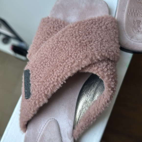 Brunello Cucinelli shearling slides sz 40 worn only handful of times $1415 EUC - Picture 7 of 10